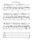 Erev Shel Shoshanim vocal-piano arrangement