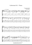 Liebestraum No 3 - Theme Liszt for Guitar