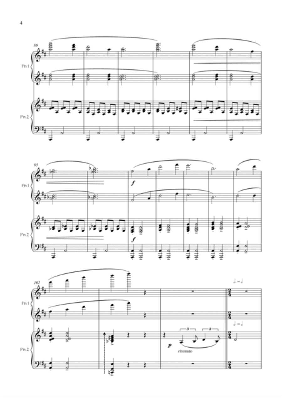 Dancing Twins School and Community scores gallery preview page 4