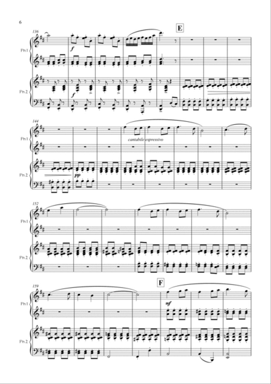 Dancing Twins School and Community scores gallery preview page 6