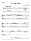 Tell It to the Nations - Percussion