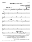 All the People Said Amen - Double Bass