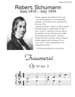 Robert Schumann For Begginer Pianist