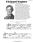 Richard Wagner for Begginer Pianist