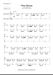 White Marriage (body percussion duet)