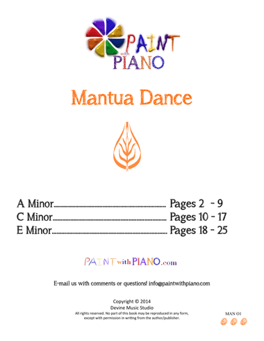Hatikvah - Three variations for easy piano