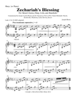 Zechariah's Blessing Harp Part