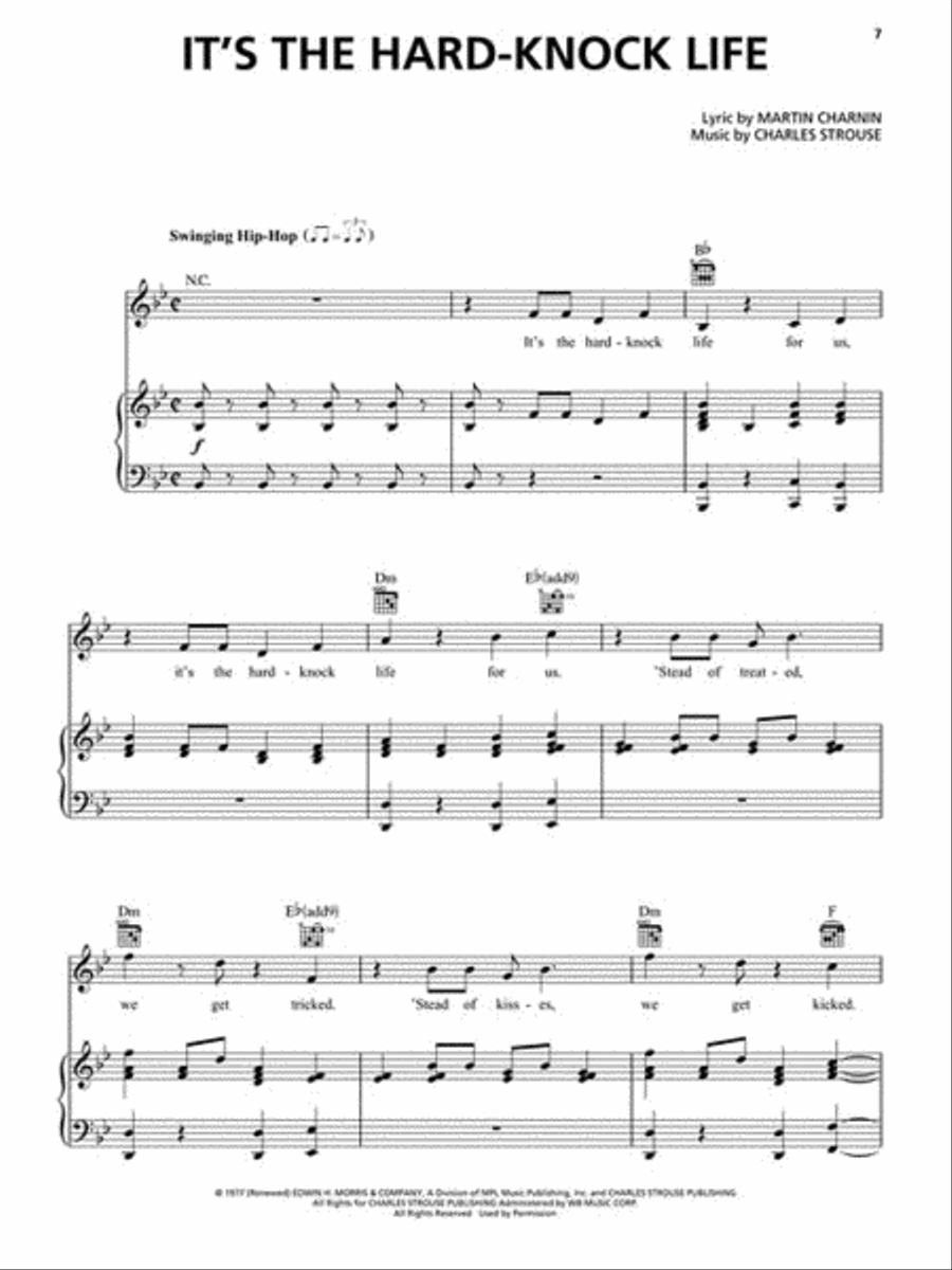 Annie Piano, Vocal, Guitar scores gallery preview page 4