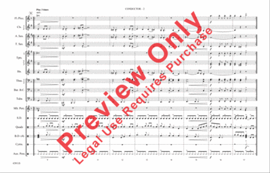 Africa Africa Marching Band scores gallery preview page 3