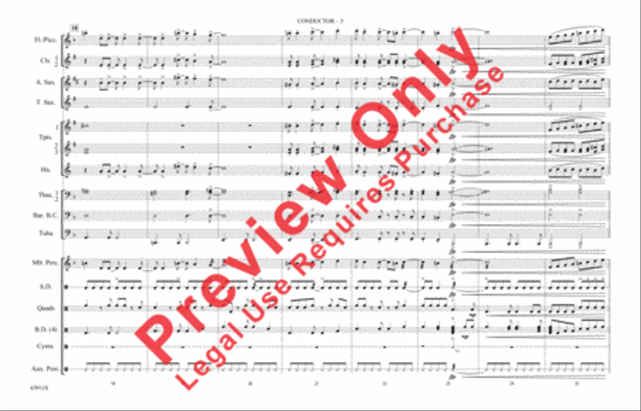 Africa Africa Marching Band scores gallery preview page 4