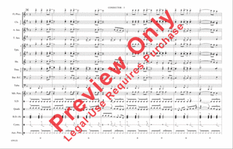 Africa Africa Marching Band scores gallery preview page 6