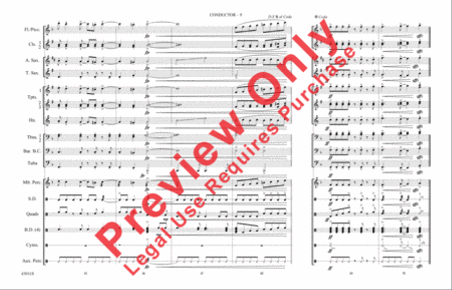 Africa Africa Marching Band scores gallery preview page 10