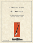 Studies for Bass Clarinet (revised: to low e-flat)
