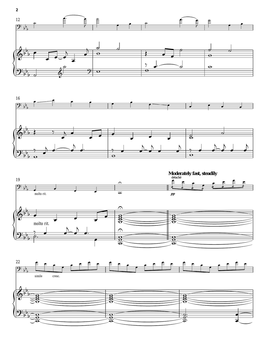 Kung Fu Piano: Cello Ascends Piano Solo scores gallery preview page 2