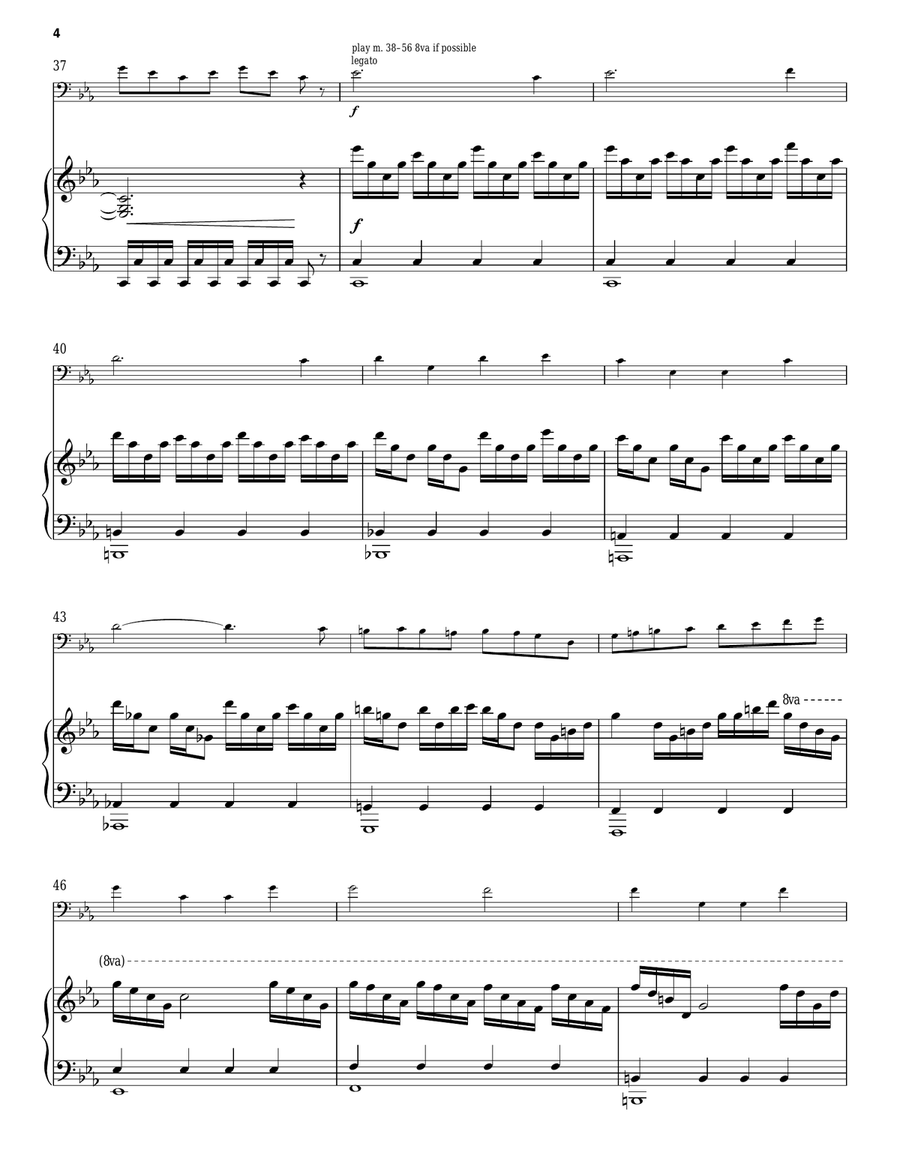 Kung Fu Piano: Cello Ascends Piano Solo scores gallery preview page 4