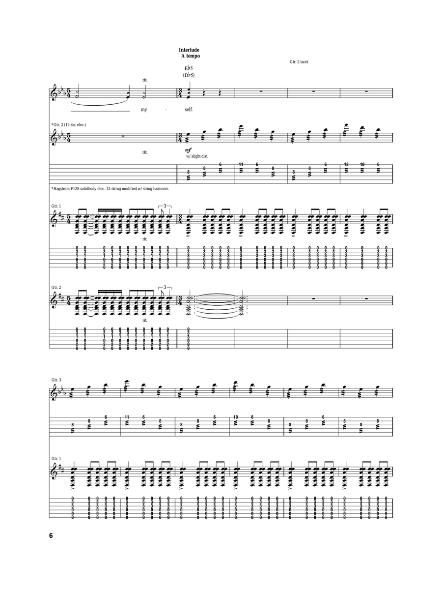 Helplessness Blues Helplessness Blues Acoustic Guitar scores gallery preview page 6
