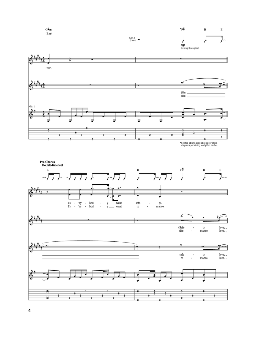 Man On Fire Man On Fire Acoustic Guitar scores gallery preview page 4