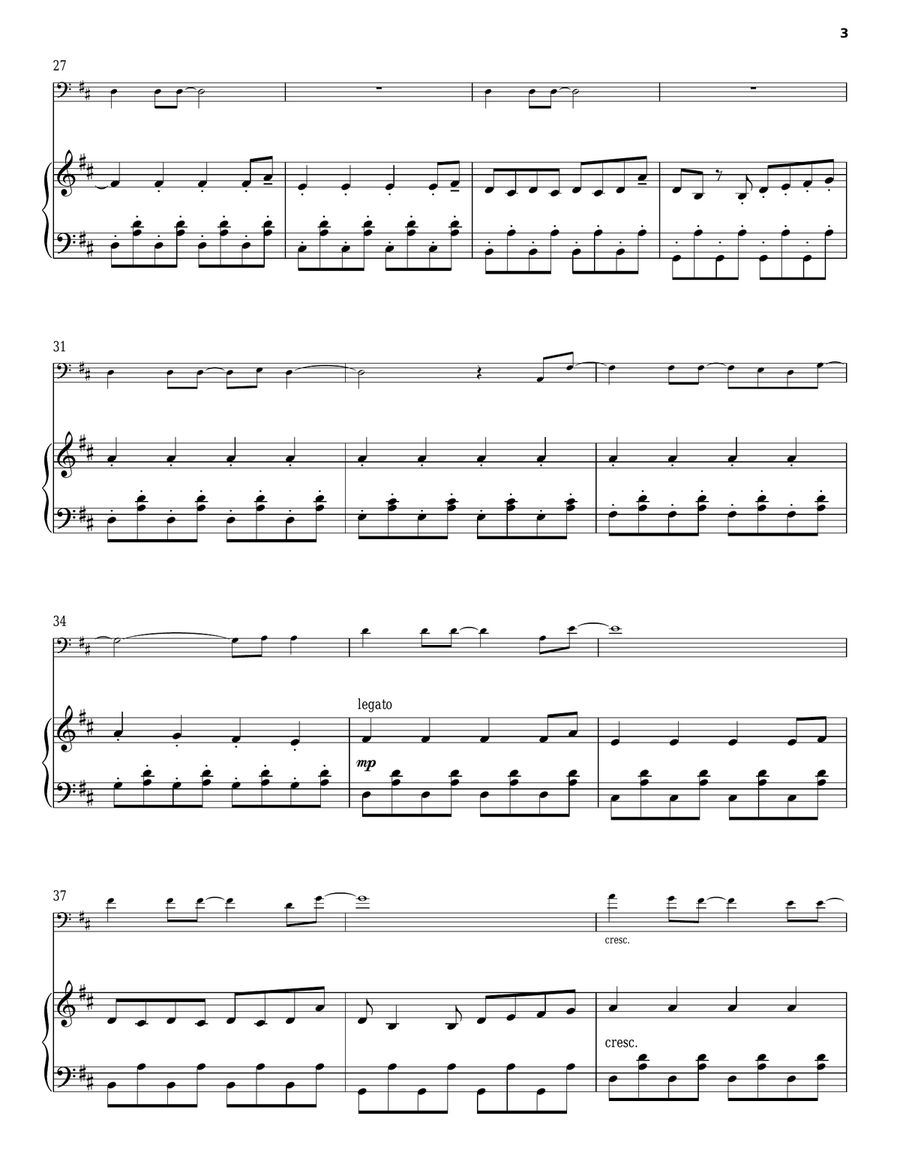 Because Of You Because Of You Piano Solo scores gallery preview page 3
