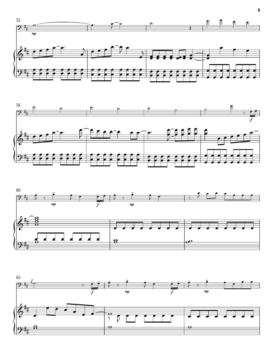 Because Of You Because Of You Piano Solo scores gallery preview page 5