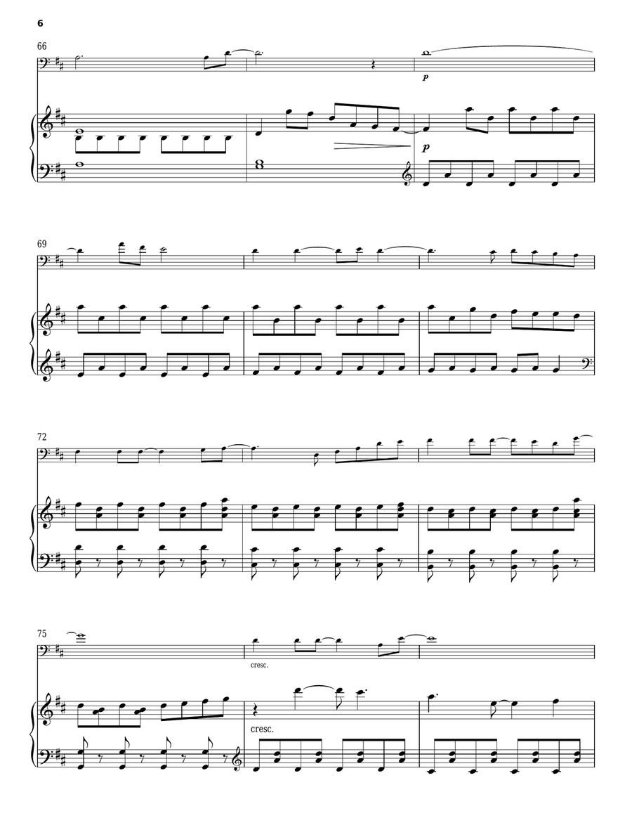 Because Of You Because Of You Piano Solo scores gallery preview page 6