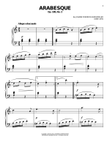 Arabesque, Op. 100, No. 2