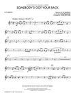 Somebody's Got Your Back - Bb Clarinet