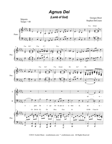 Agnus Dei (SATB)