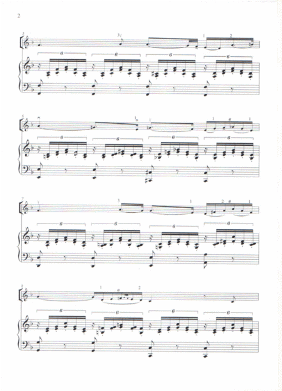 Ave Maria - Violin and Piano Violin Solo scores gallery preview page 2
