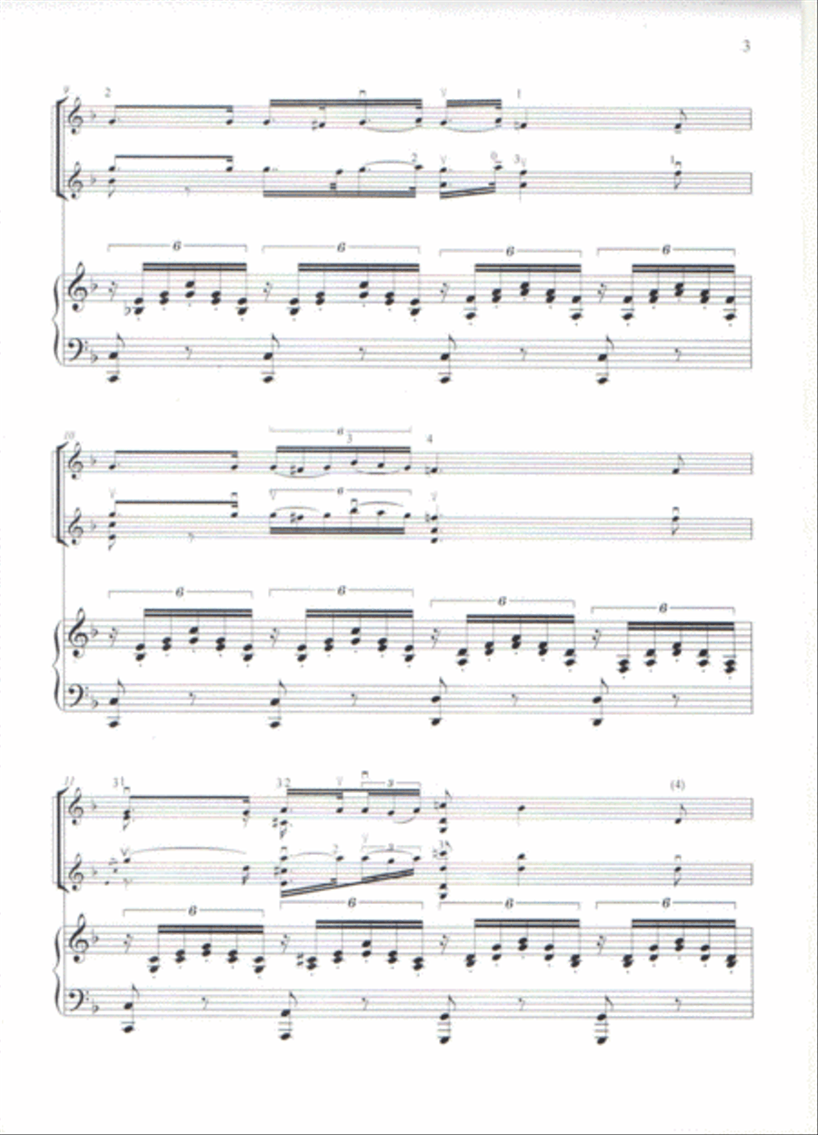 Ave Maria - Violin and Piano Violin Solo scores gallery preview page 3
