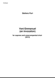 Veni Emmanuel (an invocation)