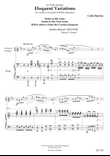Eloquent Variations - for trumpet (or cornet) and piano