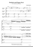 Prelude and Fugue No,1 - for clarinet quartet