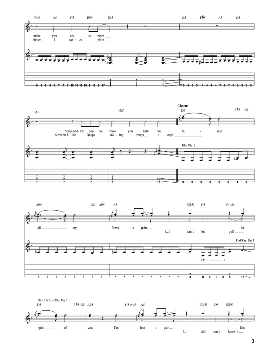 Nomadic Nomadic Electric Guitar scores gallery preview page 3