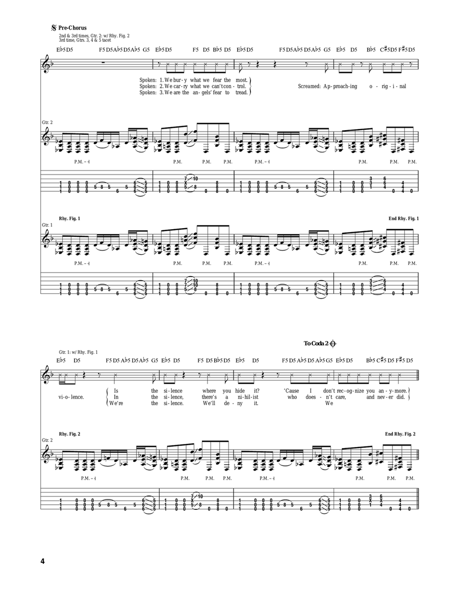 AOV AOV Electric Guitar scores gallery preview page 4