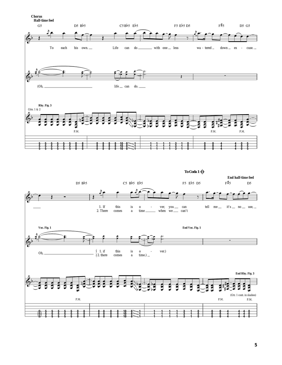 AOV AOV Electric Guitar scores gallery preview page 5