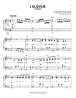 Jalousie (Jealousy) (arr. Gary Meisner)