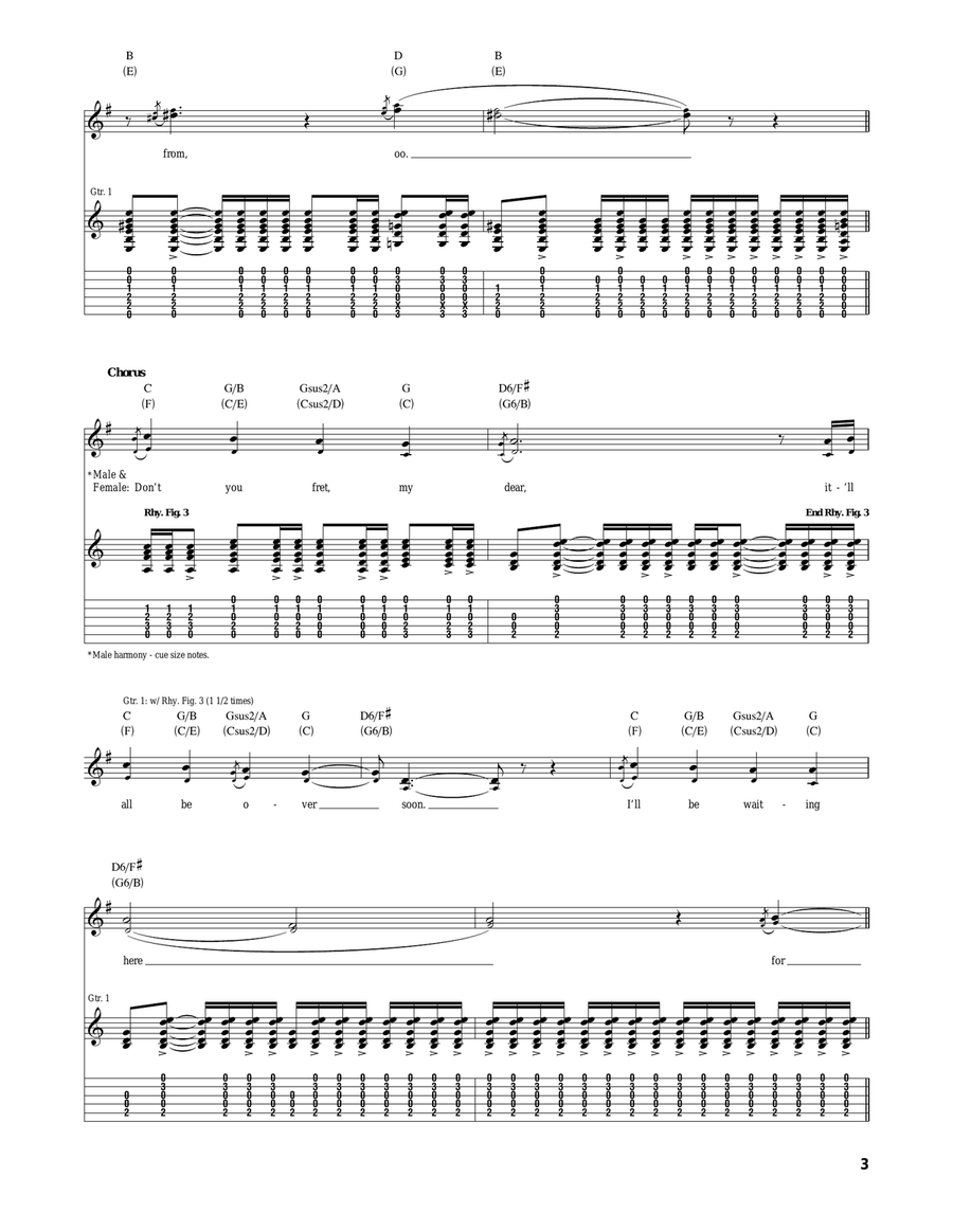 Kingdom Come Kingdom Come Acoustic Guitar scores gallery preview page 3