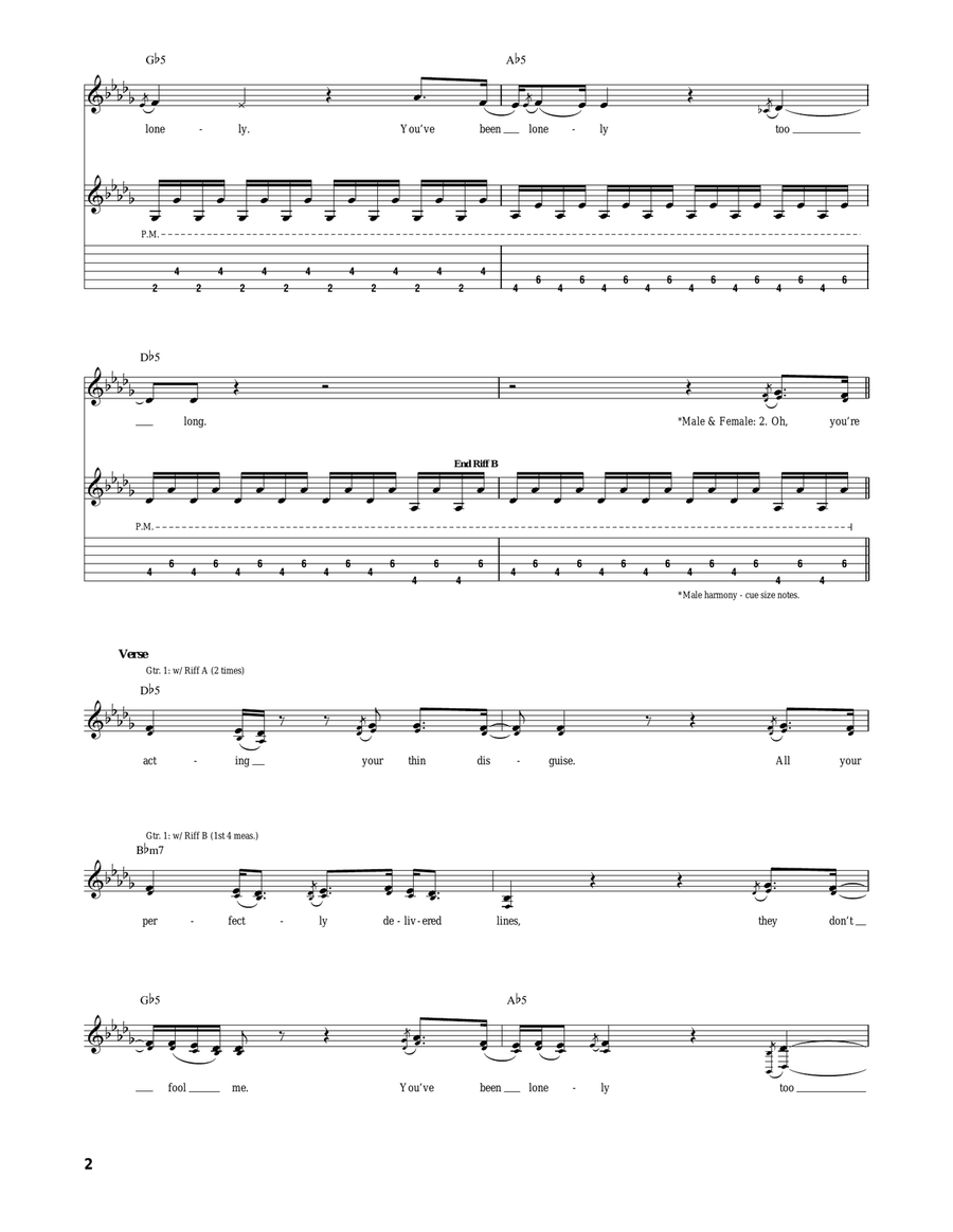 Dust To Dust Dust To Dust Acoustic Guitar scores gallery preview page 2
