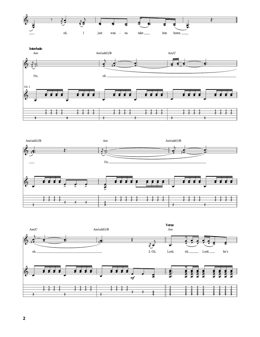 Devil's Backbone Devil's Backbone Acoustic Guitar scores gallery preview page 2