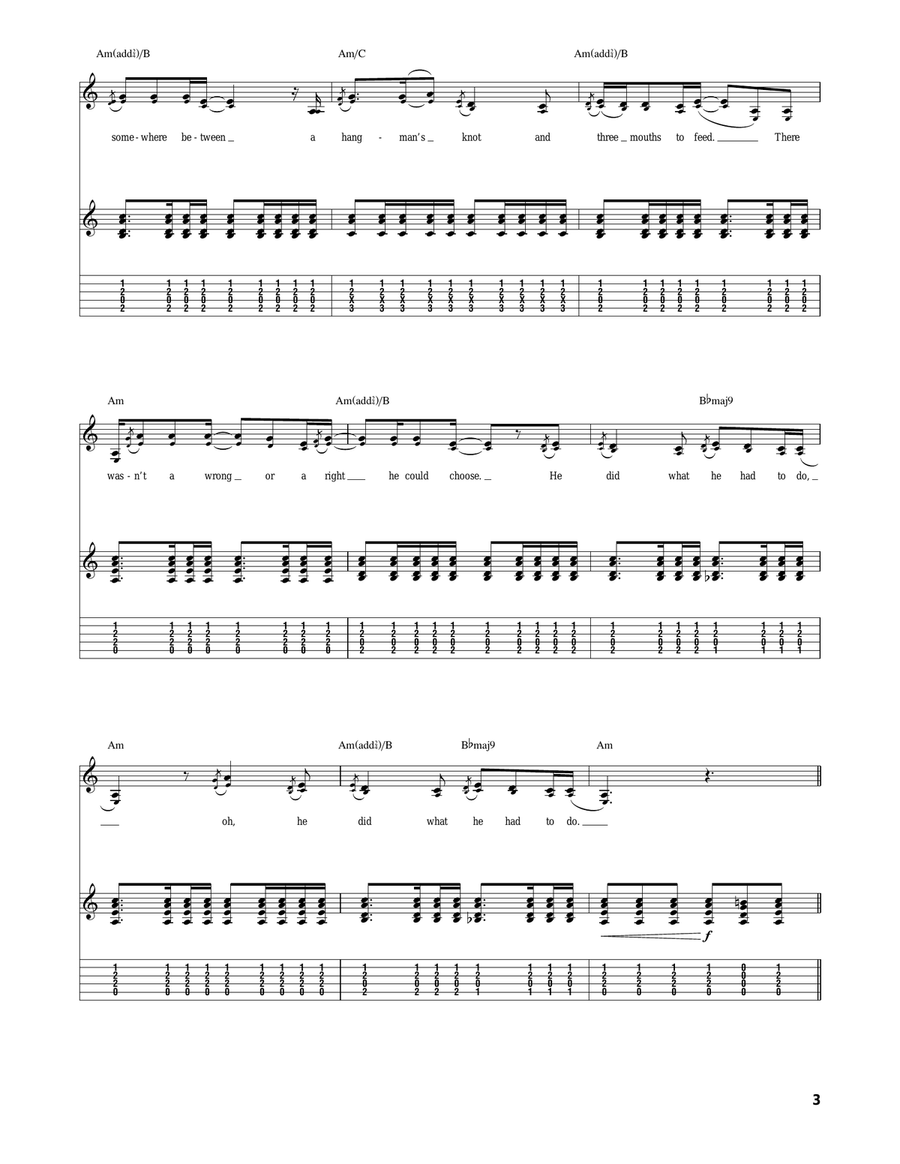 Devil's Backbone Devil's Backbone Acoustic Guitar scores gallery preview page 3