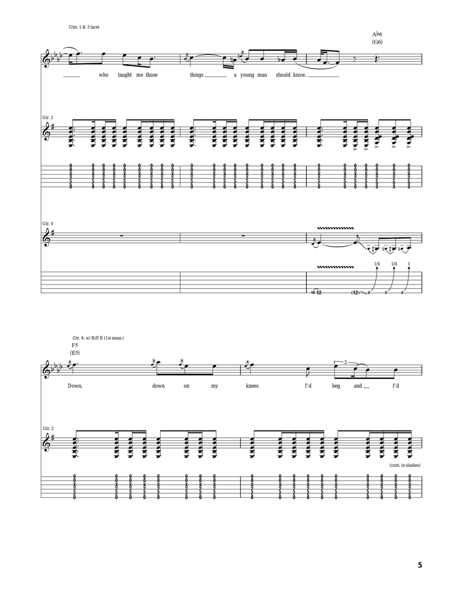 I Had Me A Girl I Had Me A Girl Acoustic Guitar scores gallery preview page 5