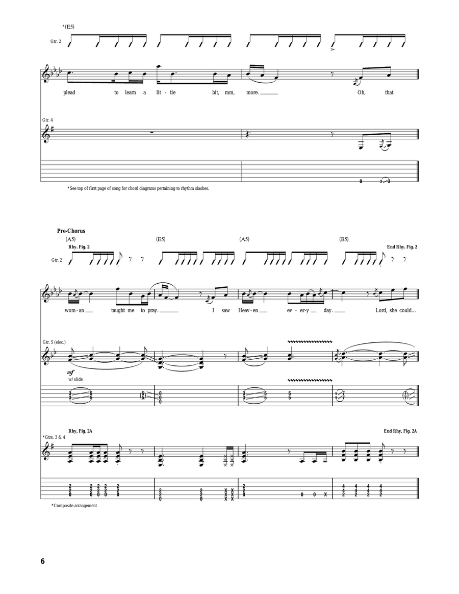 I Had Me A Girl I Had Me A Girl Acoustic Guitar scores gallery preview page 6