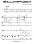 The Ballad Of Love And Hate