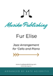 Fur Elise - Jazz Arrangement for 'Cello and Piano