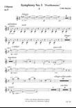 Symphony No.5 [brass and timpani parts]