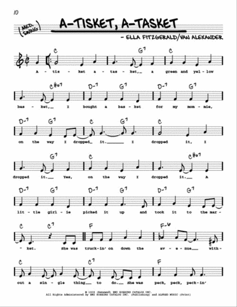 The Real Vocal Book – Volume IV Voice scores gallery preview page 3