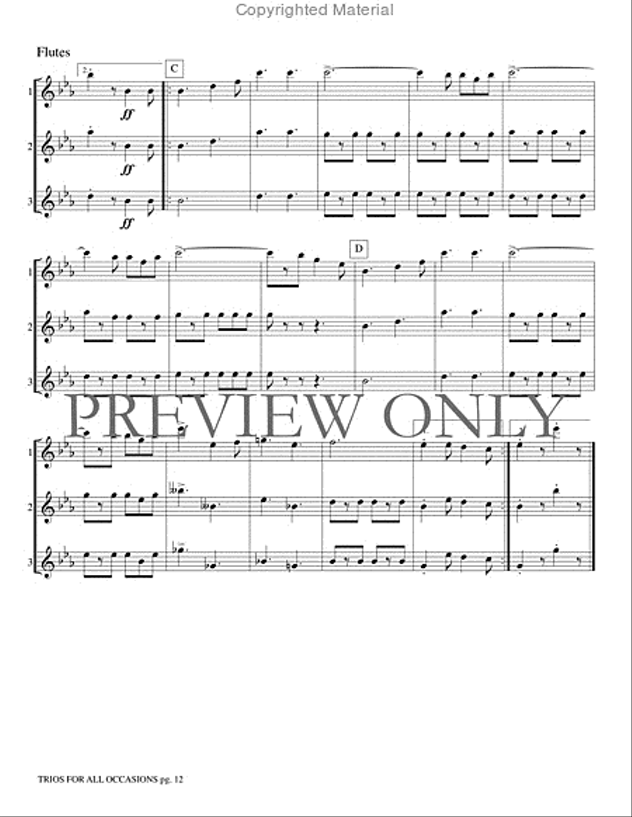 Trios for All Occasions Trios for All Occasions Small Ensemble scores gallery preview page 13
