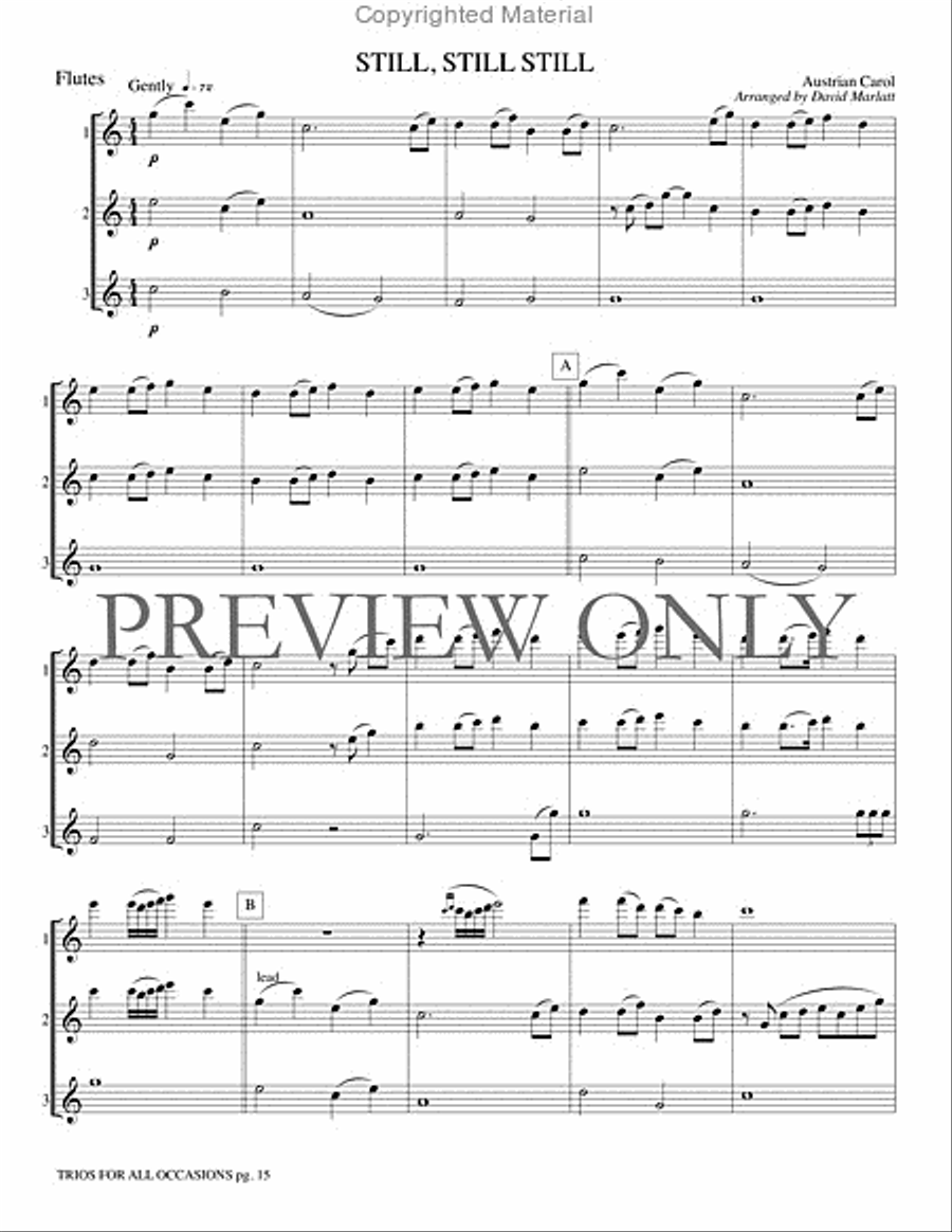 Trios for All Occasions Trios for All Occasions Small Ensemble scores gallery preview page 16