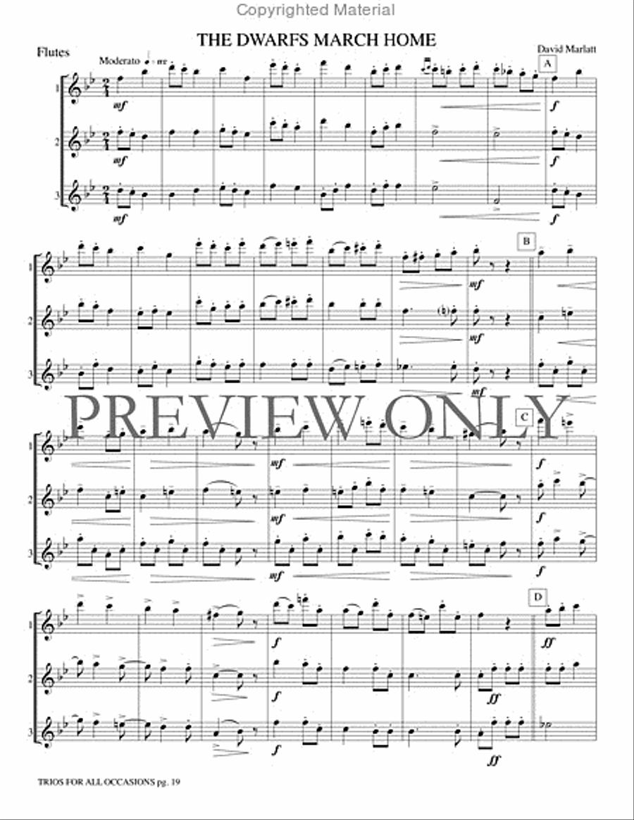 Trios for All Occasions Trios for All Occasions Small Ensemble scores gallery preview page 20