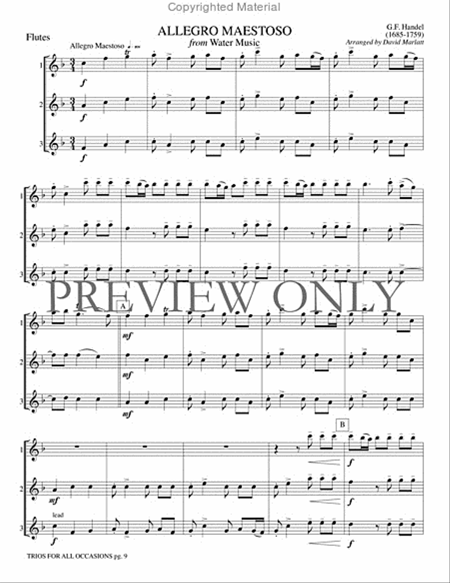 Trios for All Occasions Trios for All Occasions Small Ensemble scores gallery preview page 10